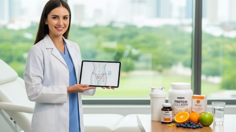 Abdominoplastia e Suplementação Pós-Cirúrgica: O Que Tomar Para Uma Recuperação Ideal?