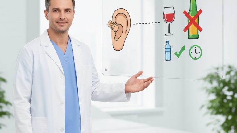 Otoplastia e Álcool: Guia Completo para uma Recuperação Segura