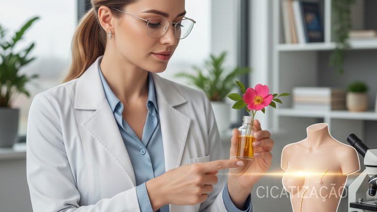 Óleo de Rosa Mosqueta após Prótese de Silicone: Cicatrização e Benefícios